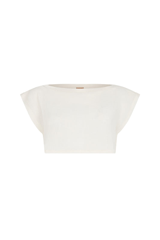 CHANTLI TOP - NATURAL