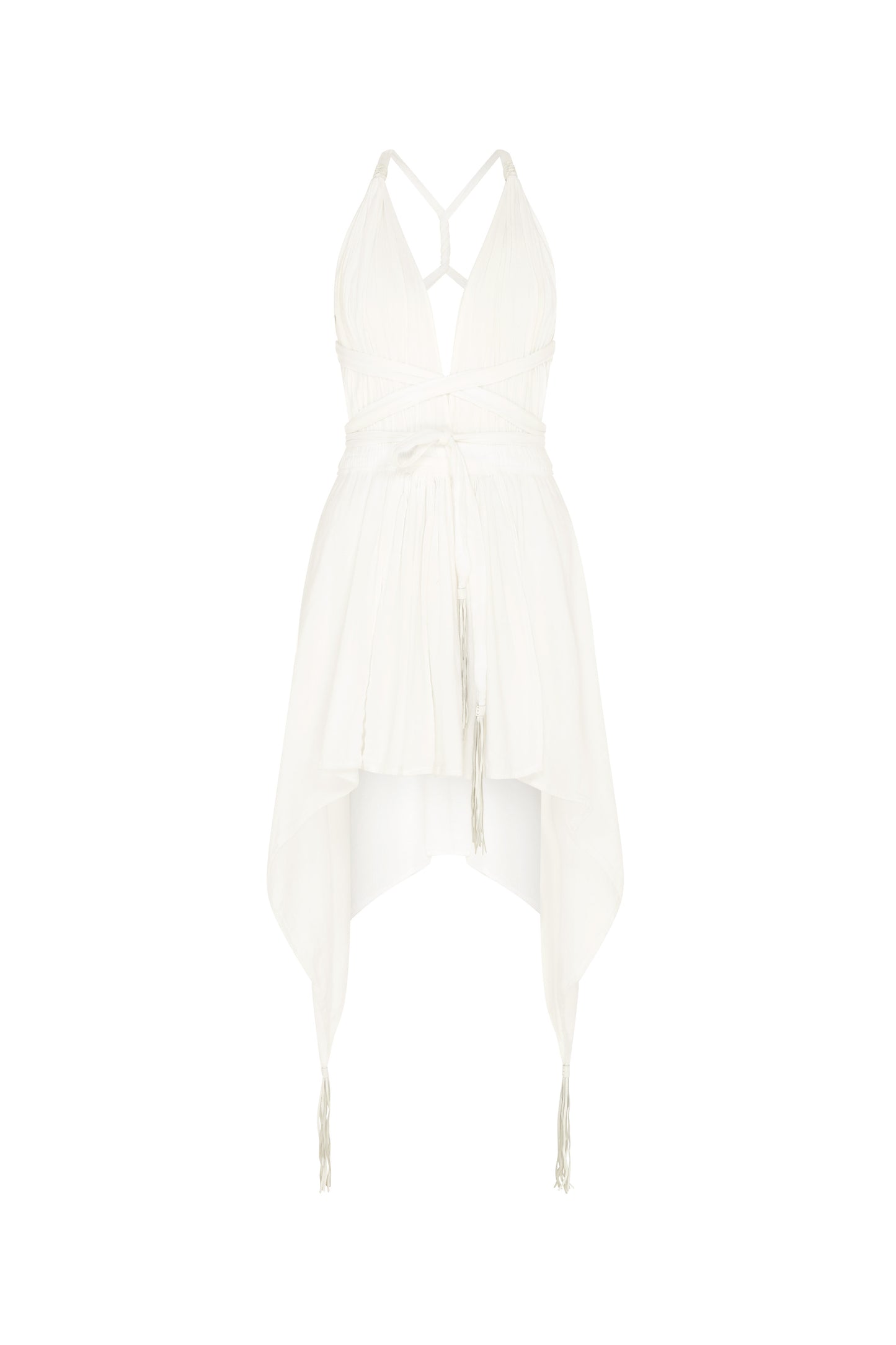 Chuj Dress - White