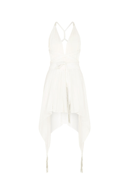 Chuj Dress - White