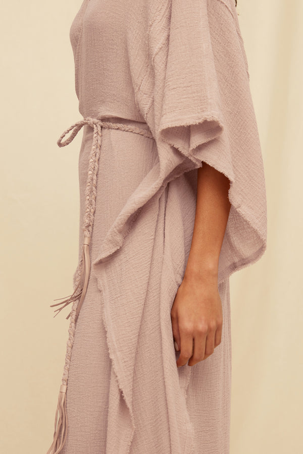 Chumuk Kaftan Cotton Gauze - Antique Rose
