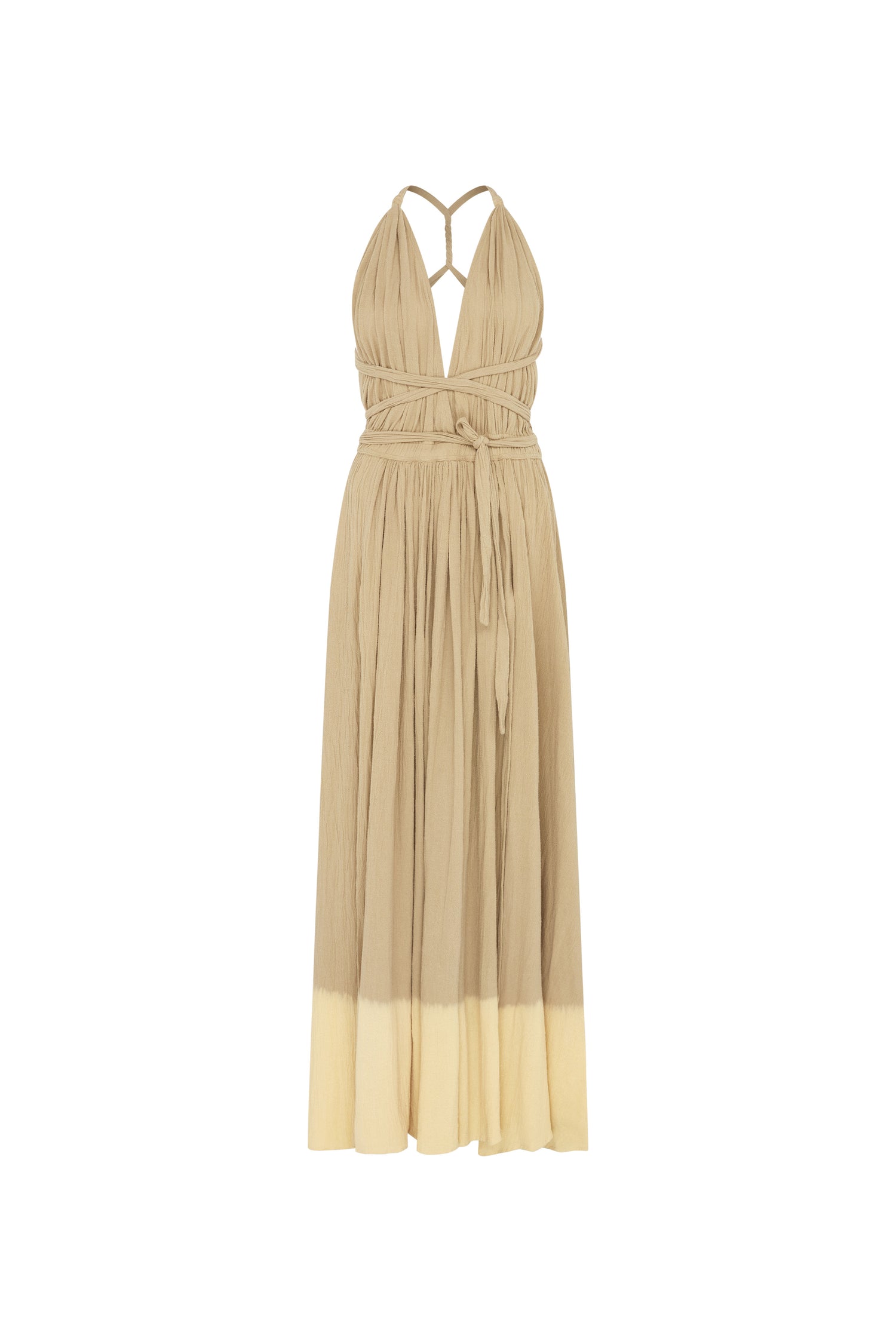 HERA TIE DYE DRESS - SEPIA TIE DYE Product Image