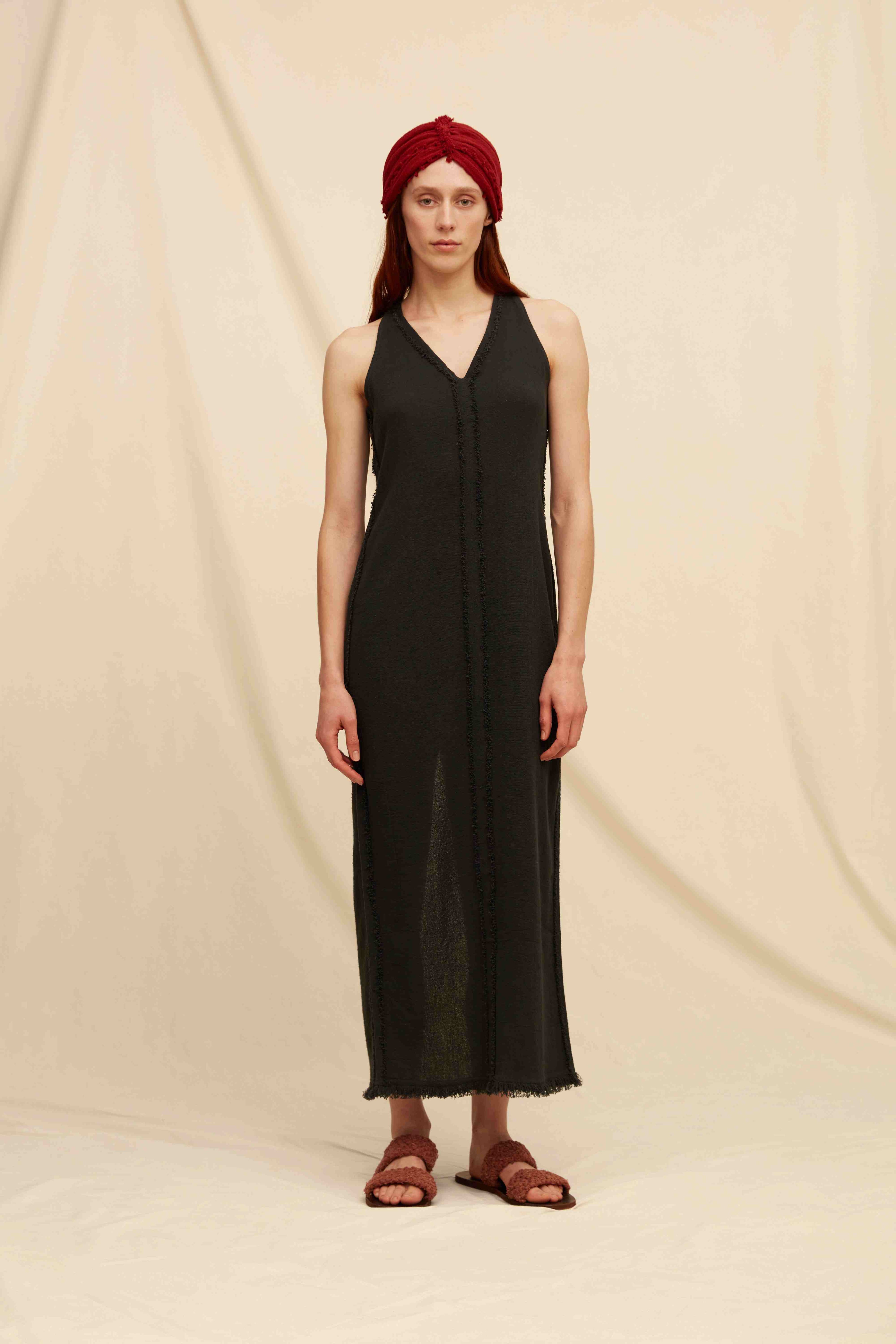 IXCAN TURBAN - CHERRY