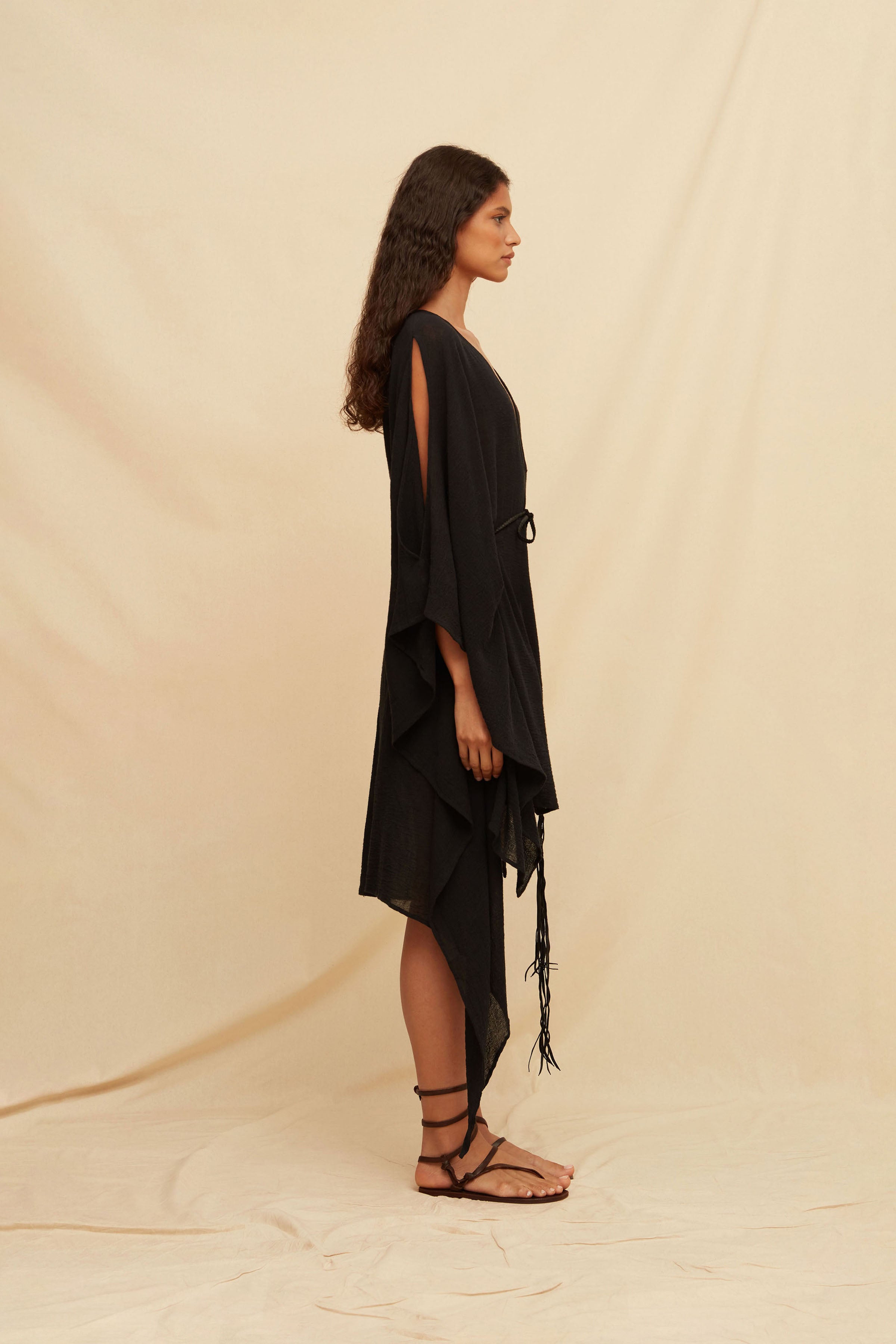 Kanul Kaftan - Black