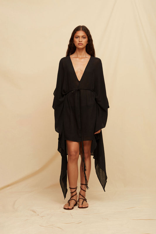 Kanul Kaftan - Black