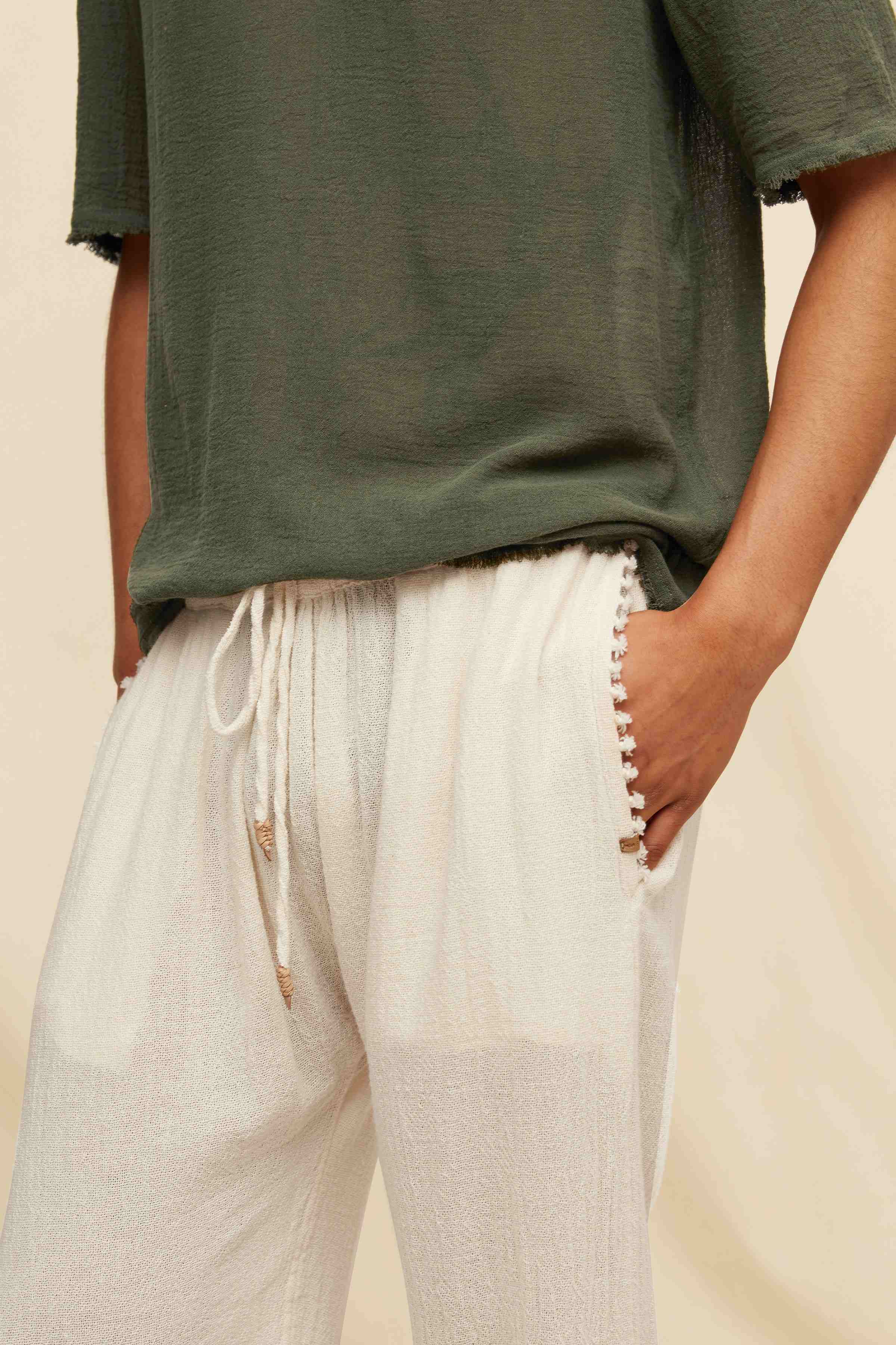 Wakun Pants Cotton Jute - Natural