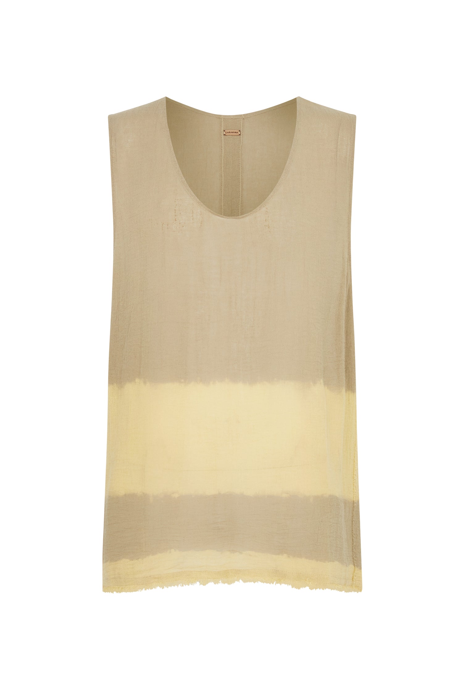 KIIBOK GAUZE TIE DYE SHIRT - SEPIA TIE DYE Product Image