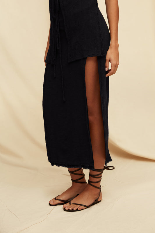 KOATI DRESS - BLACK