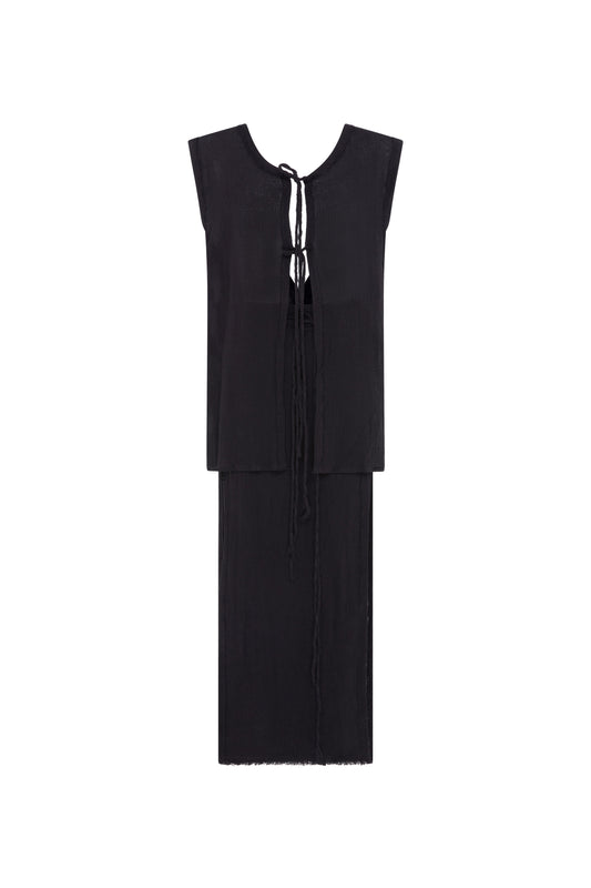 KOATI DRESS - BLACK