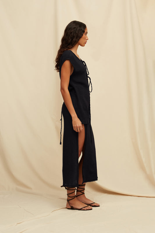 KOATI DRESS - BLACK