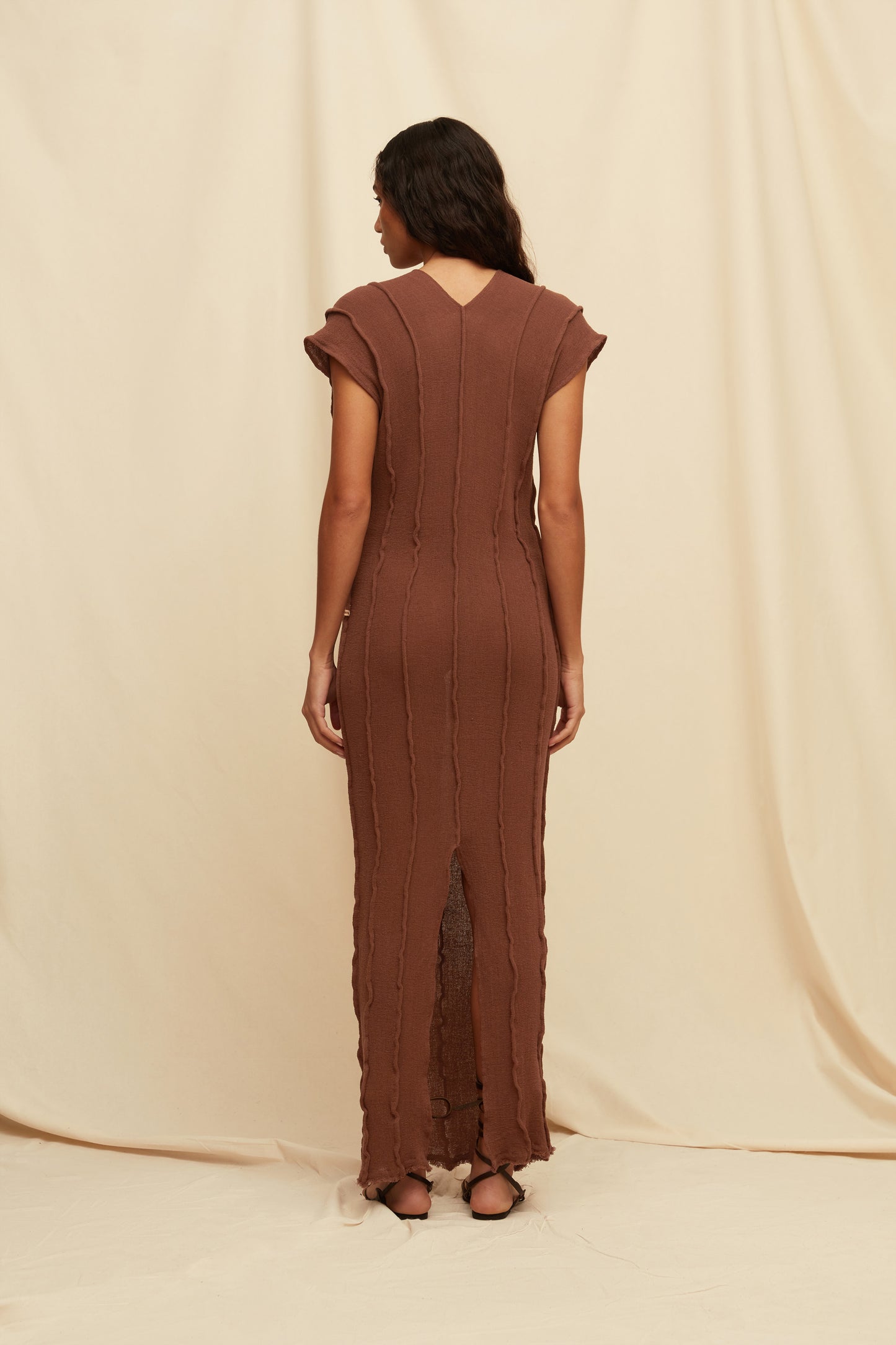 KUNAK DRESS - MADERA