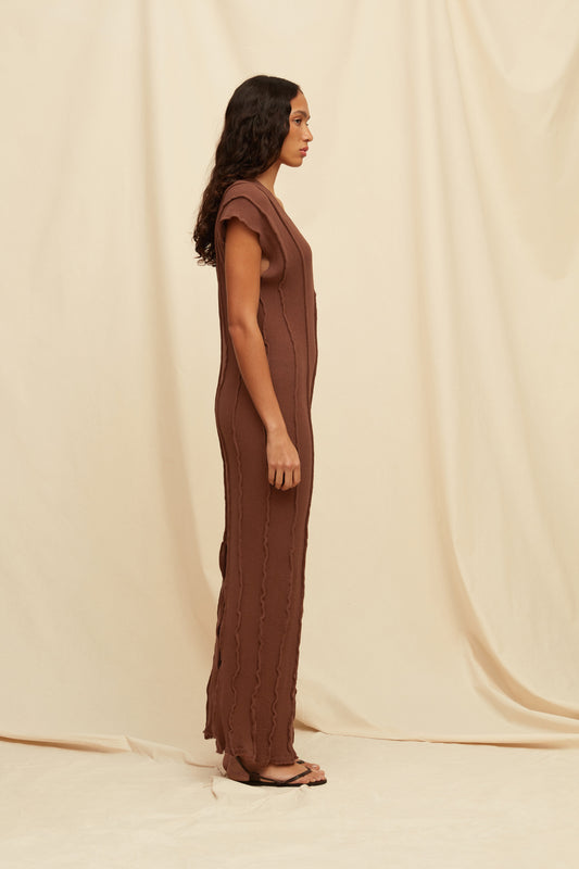 KUNAK DRESS - MADERA