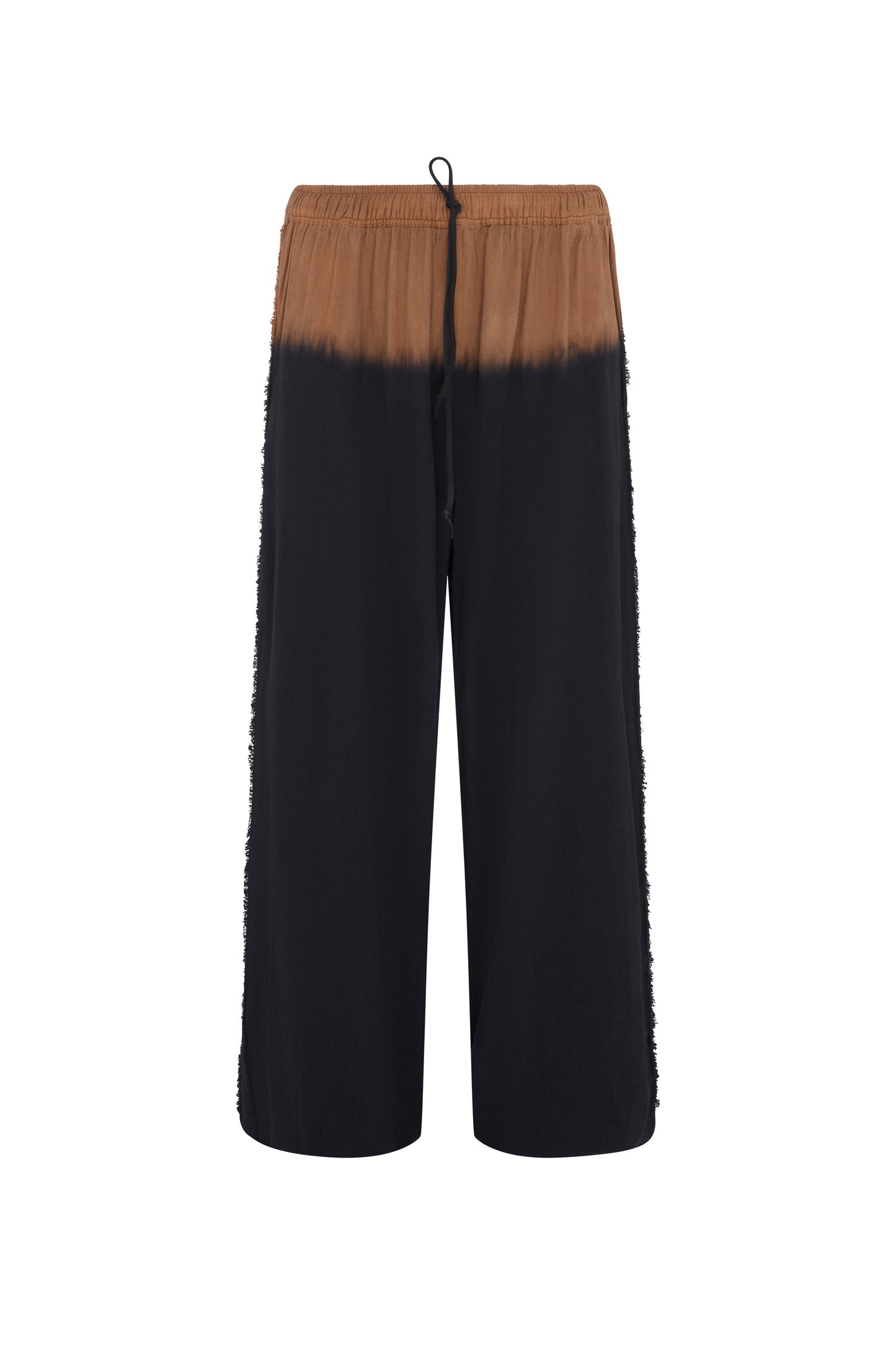 KUNKA TIE DYE PANTS - BLACK TIE DYE