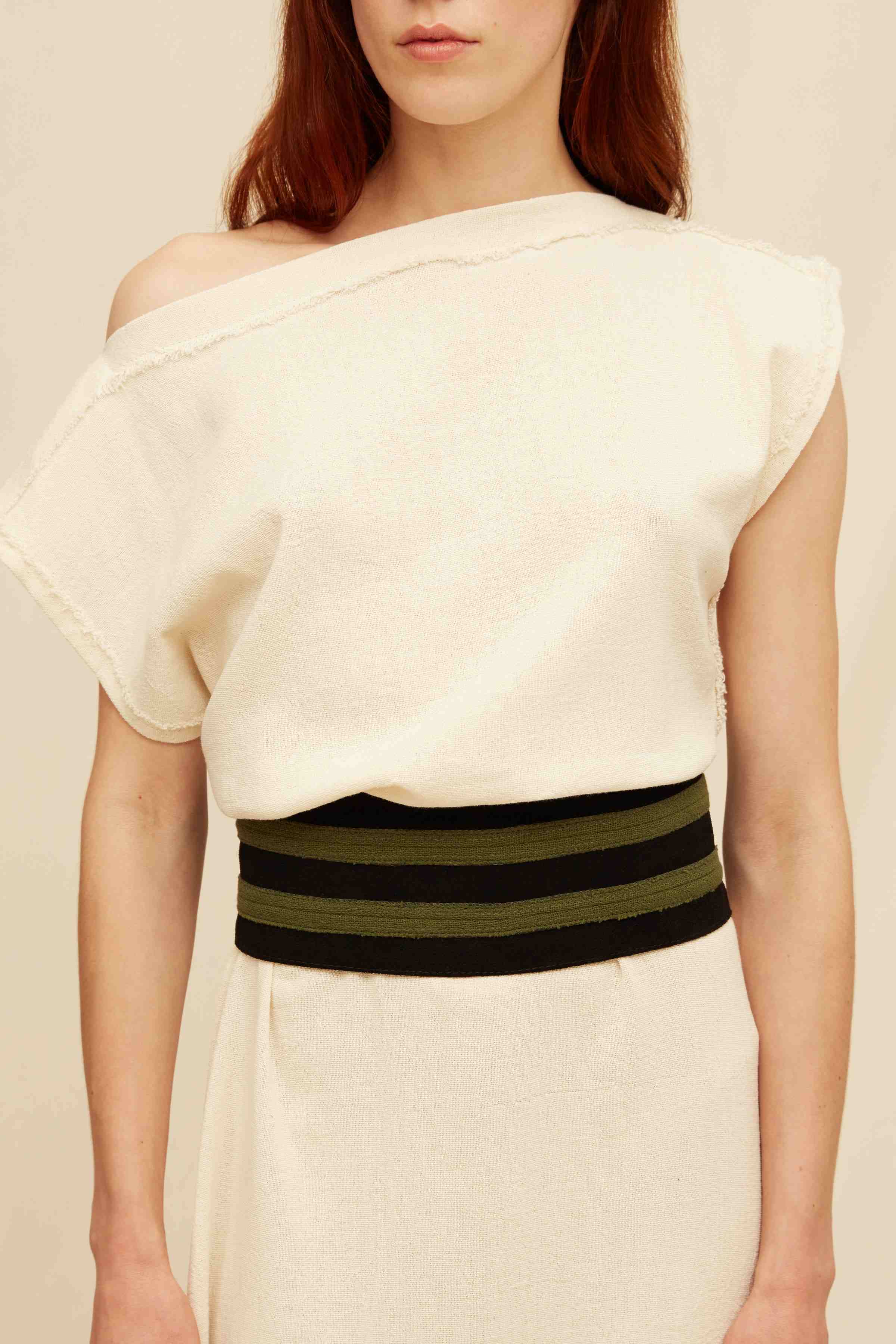 Nazvu Belt Leather - Black