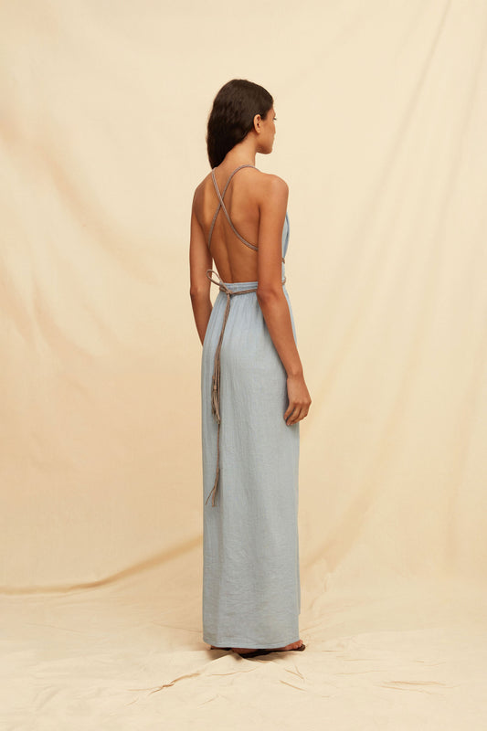 Nefeli Dress - Blue Heaven