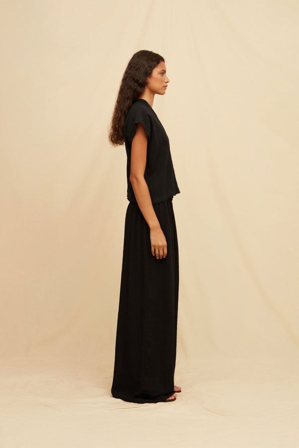 Pocyaxun Top - Black