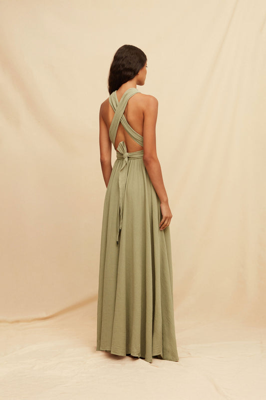 Pucte Dress - Sage Green