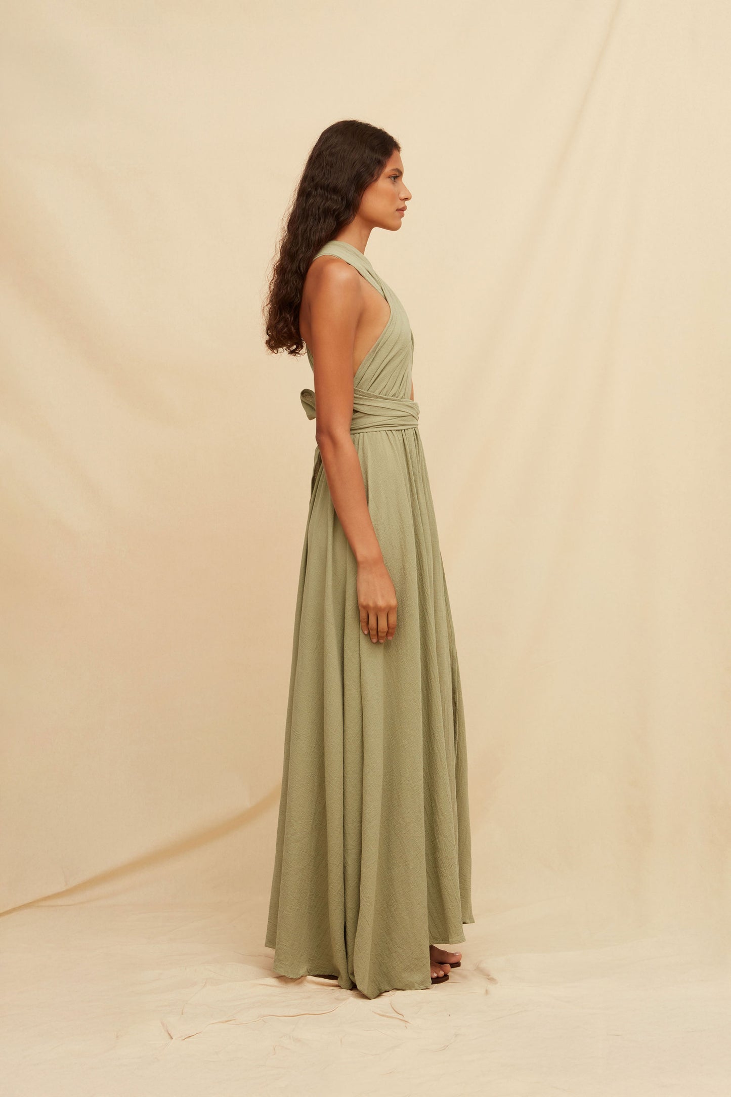 Pucte Dress - Sage Green