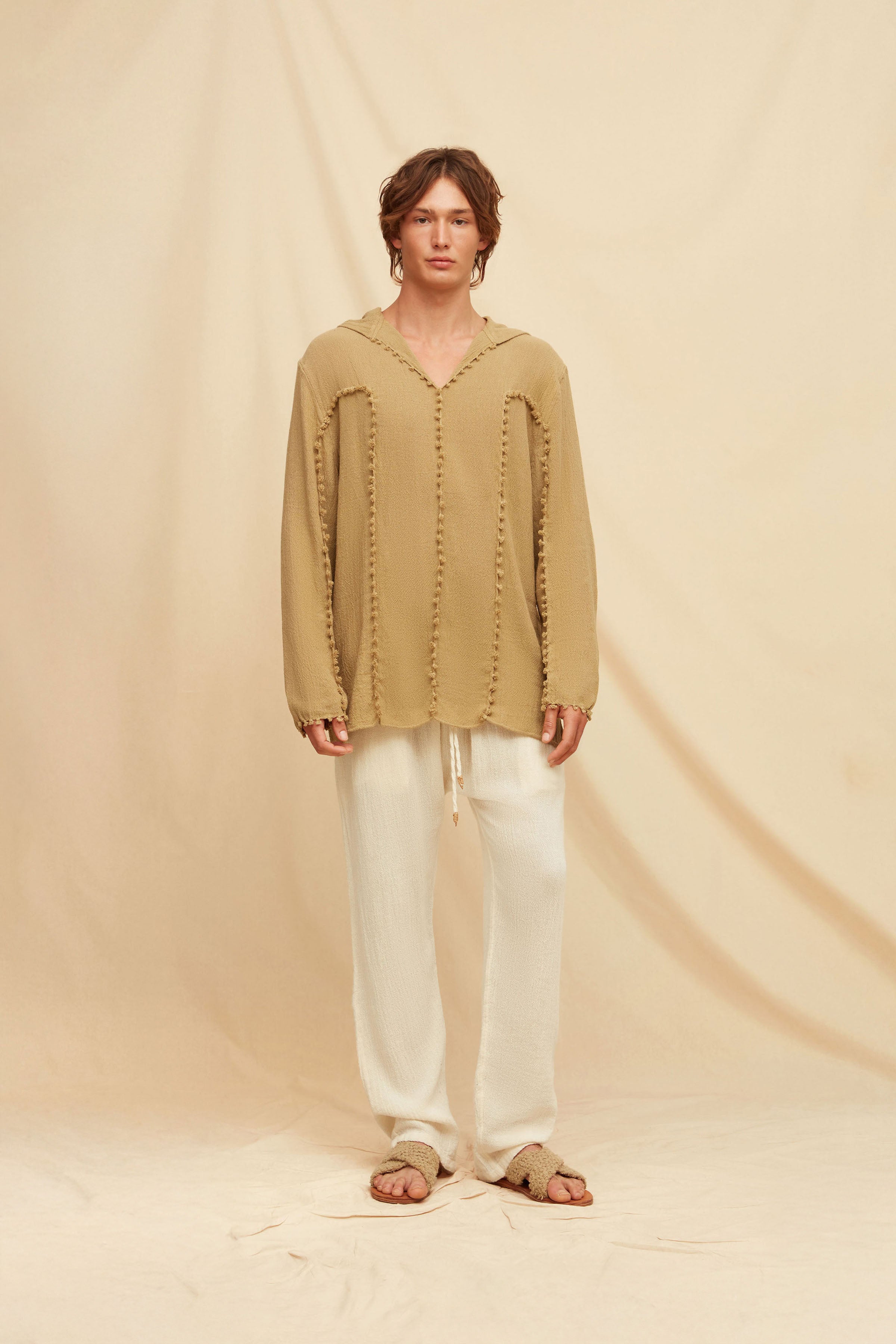 TAMKASCHE SHIRT - SEPIA