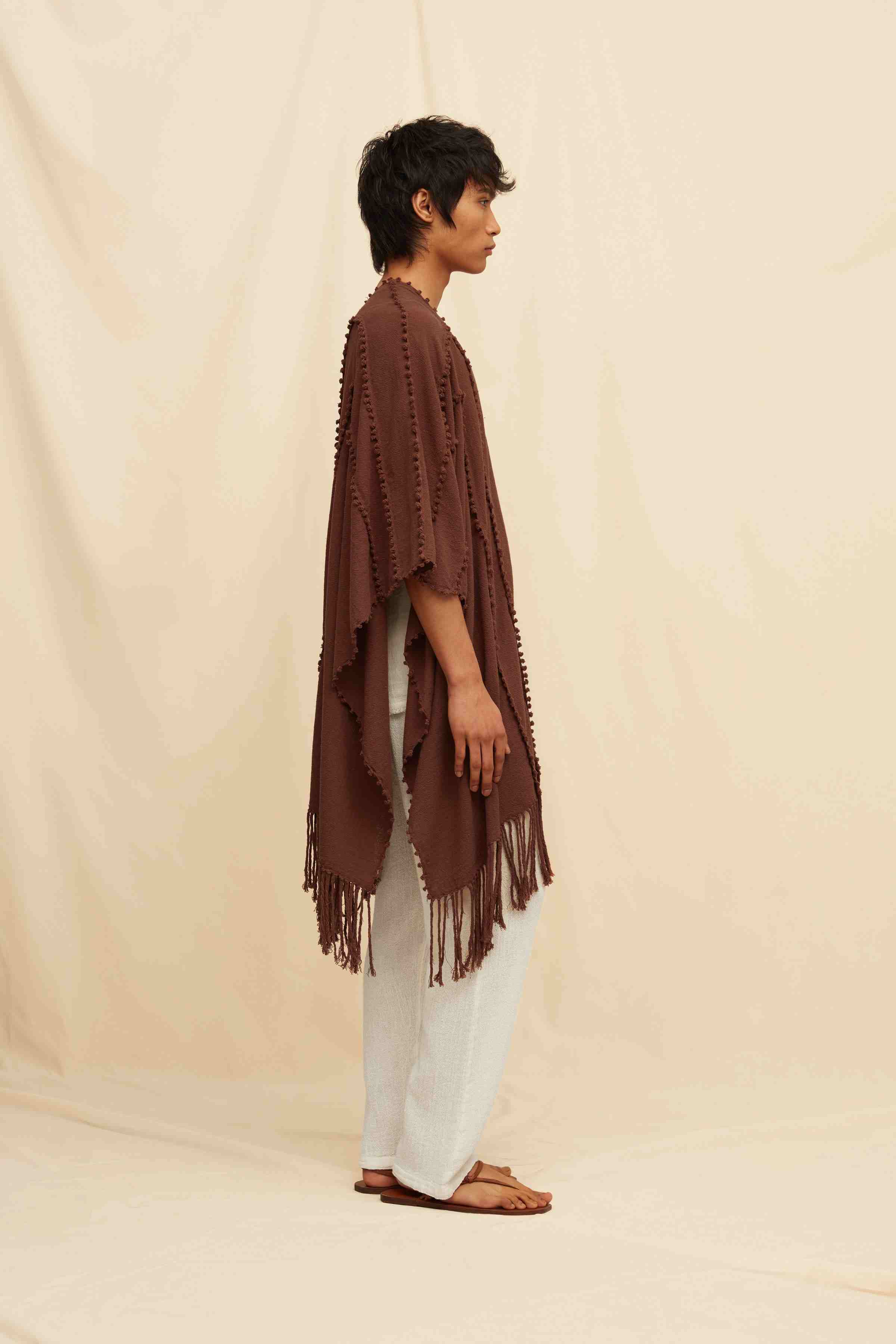 Yalchen Knots Cape Cotton Jute - Madera