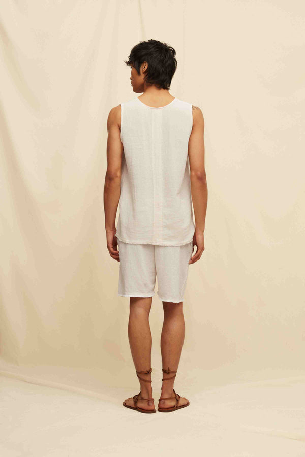Kiibok Shirt Artisanal Cotton - Natural