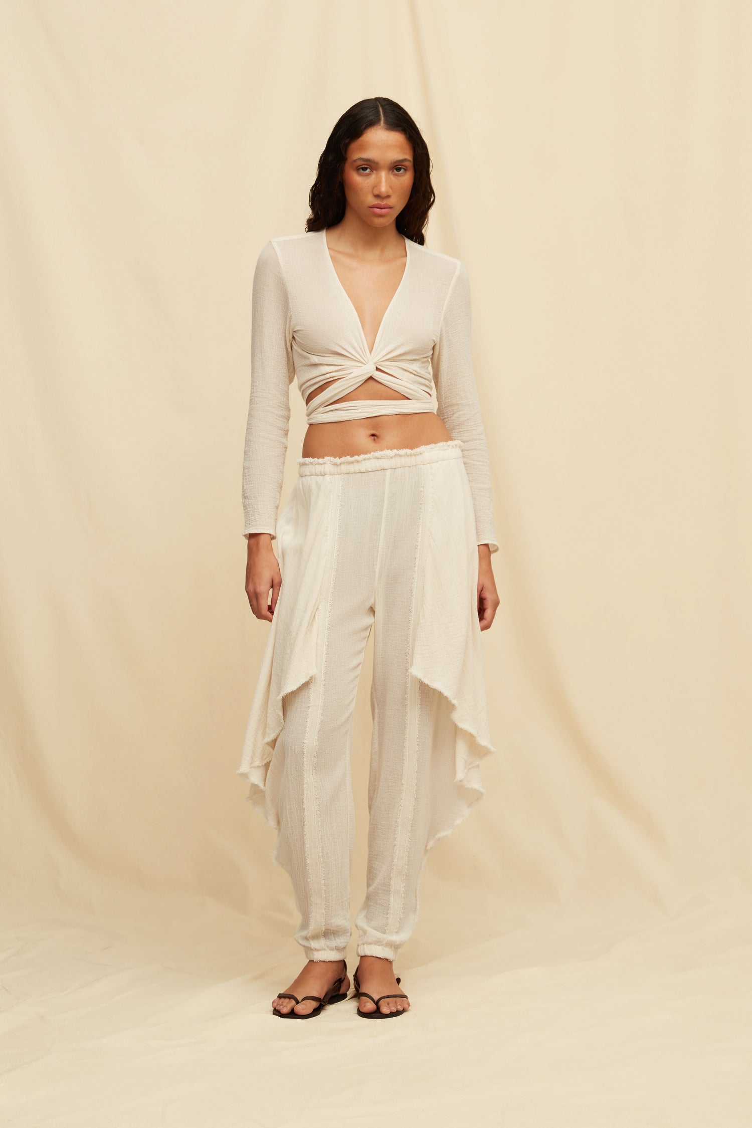 BAAXAL PANTS - NATURAL Hover Image