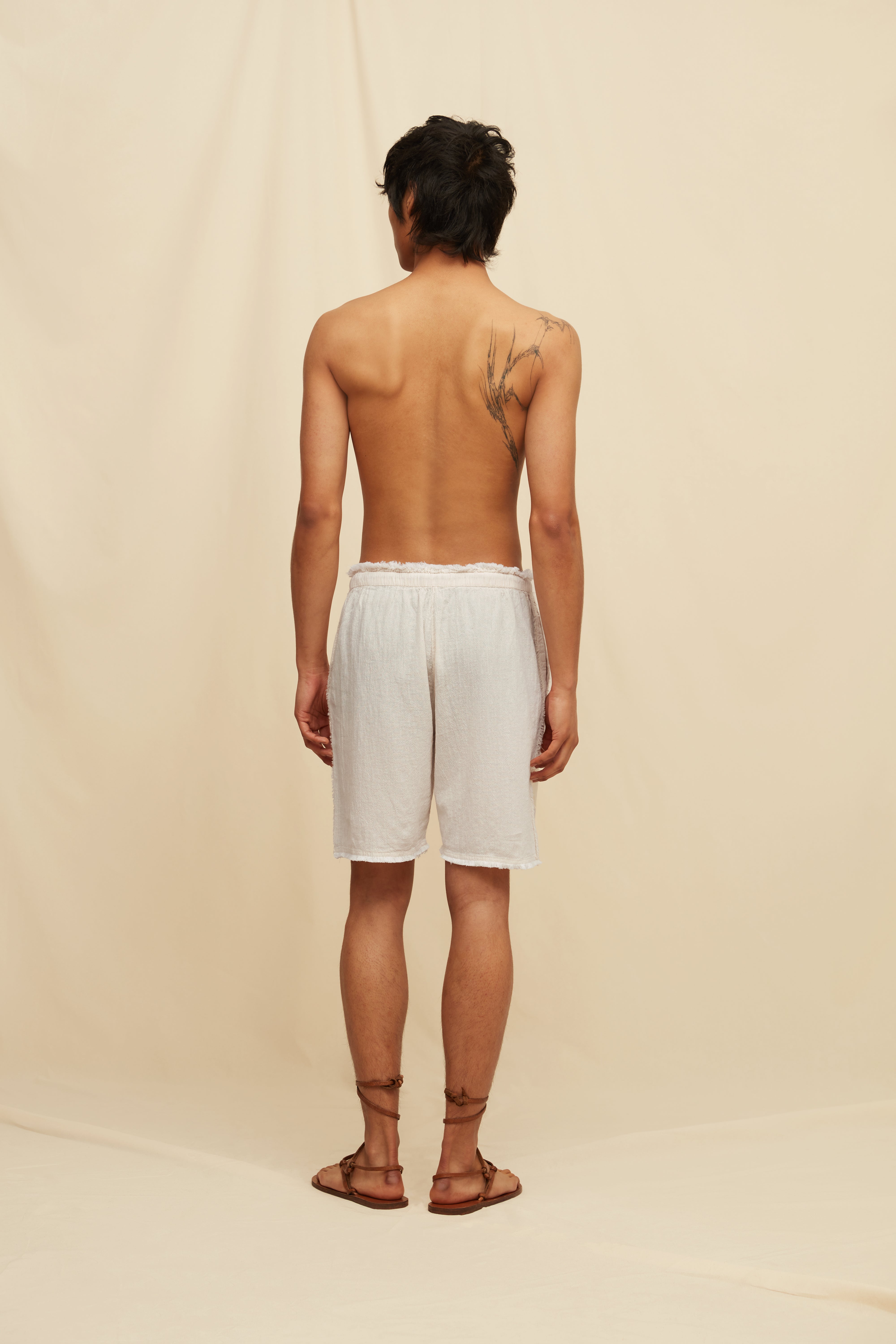 Tuub Shorts Artisanal Cotton - Natural