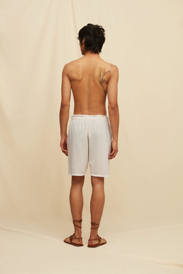Tuub Shorts Artisanal Cotton - Natural