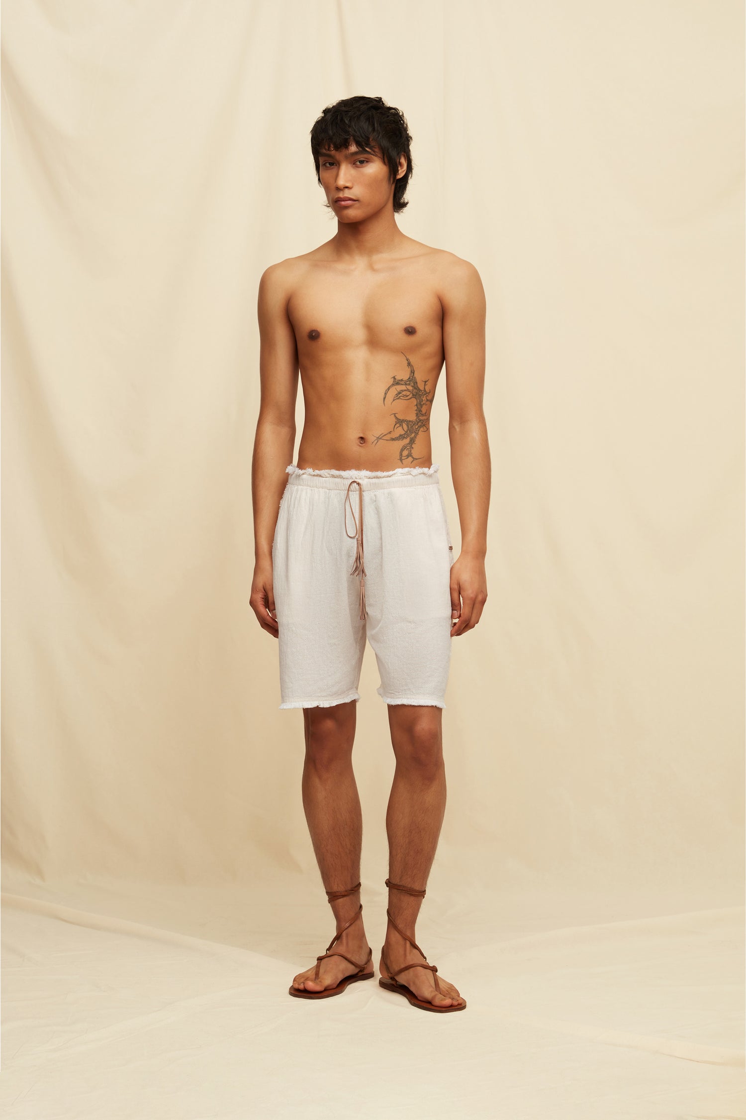 TUUB SHORTS - NATURAL Hover Image