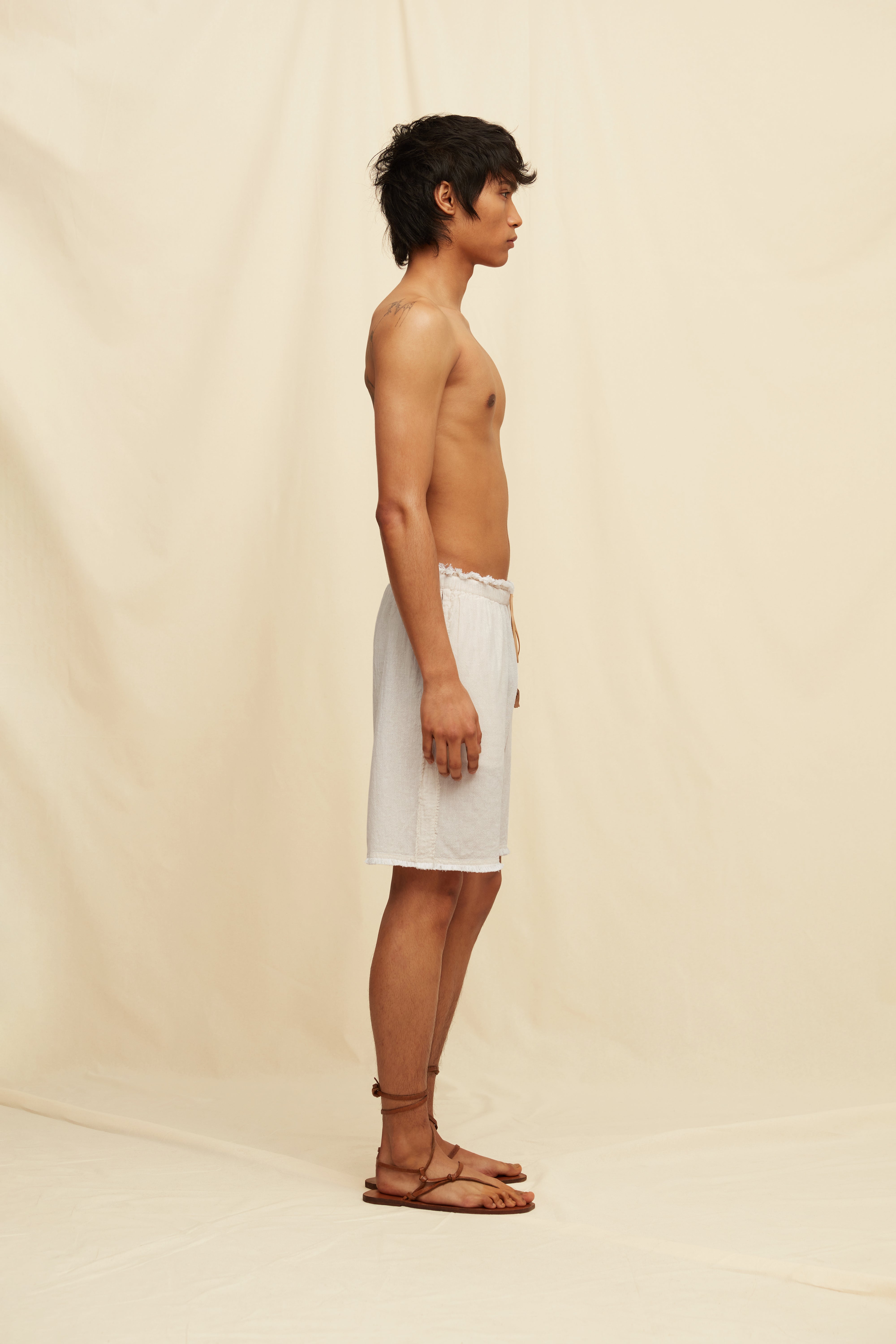 Tuub Shorts Artisanal Cotton - Natural