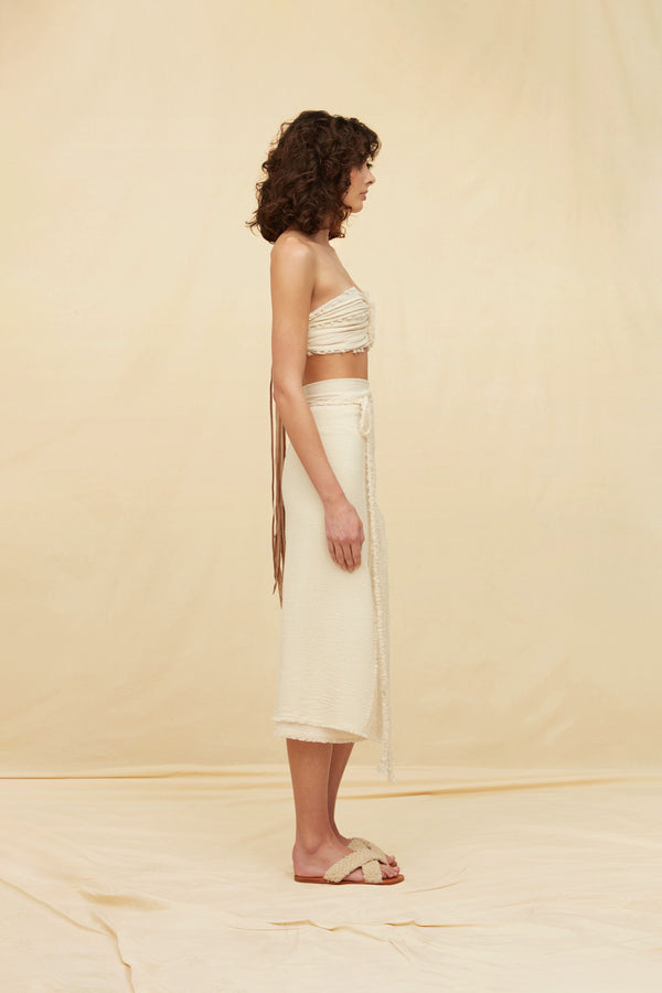 Aurin Pareo Artisanal Cotton - Natural