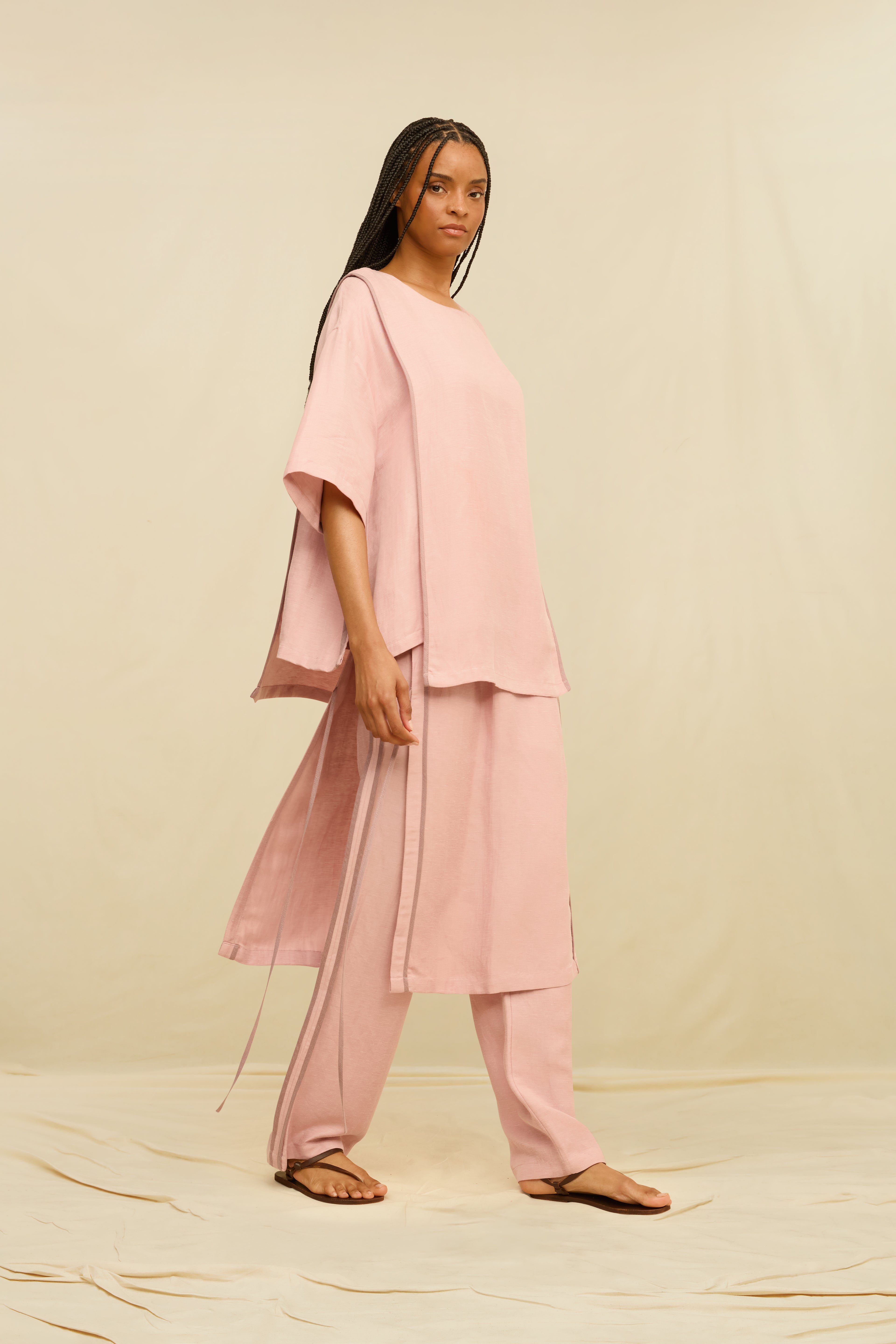 SOREN PANT - CLAY PINK
