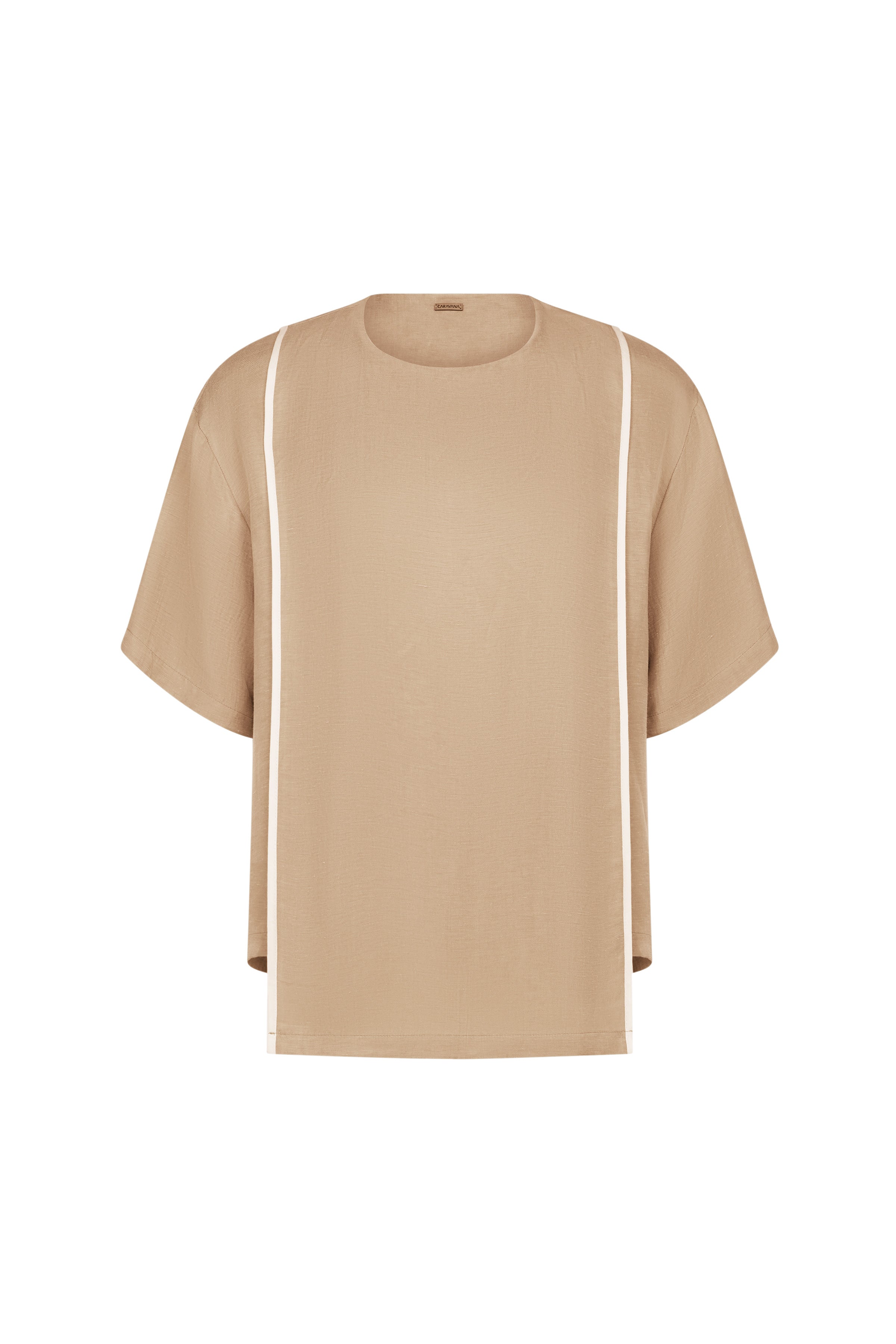 Osian Top Linen Cupro - Ash
