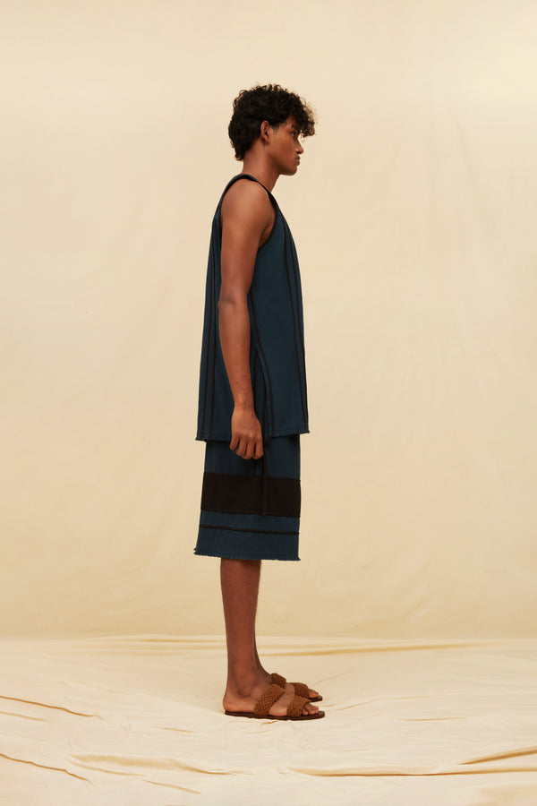 Rei Shirt Cotton Voile - Ultramarine