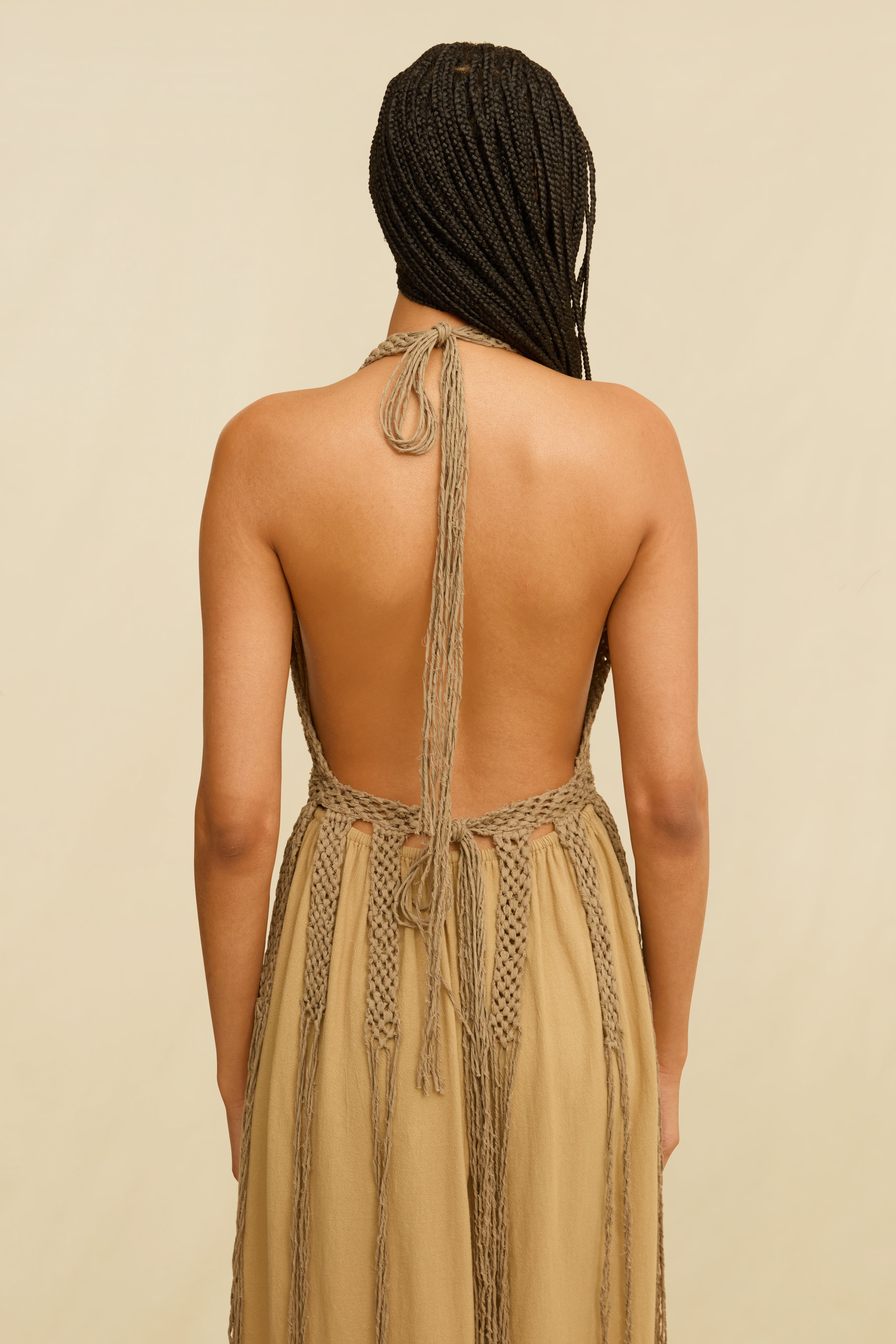 SORAYA DRESS - SEPIA