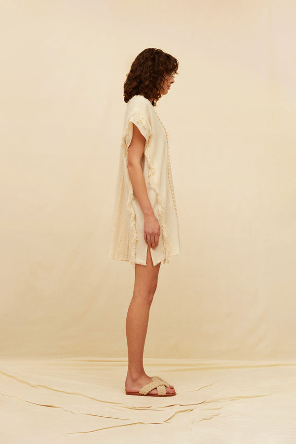 Sumer Mini Dress - Artisanal Cotton