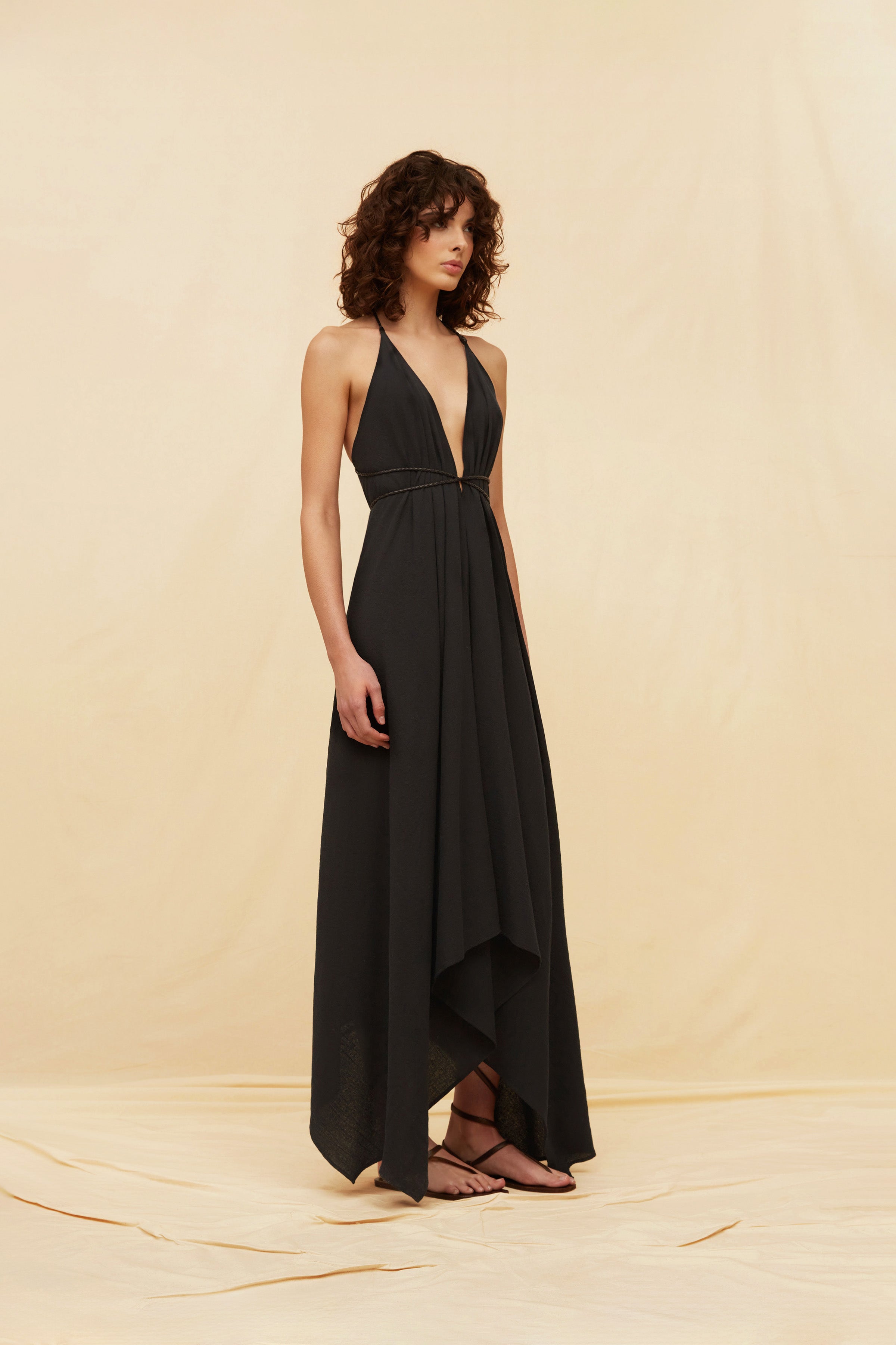YATZIL DRESS - BLACK