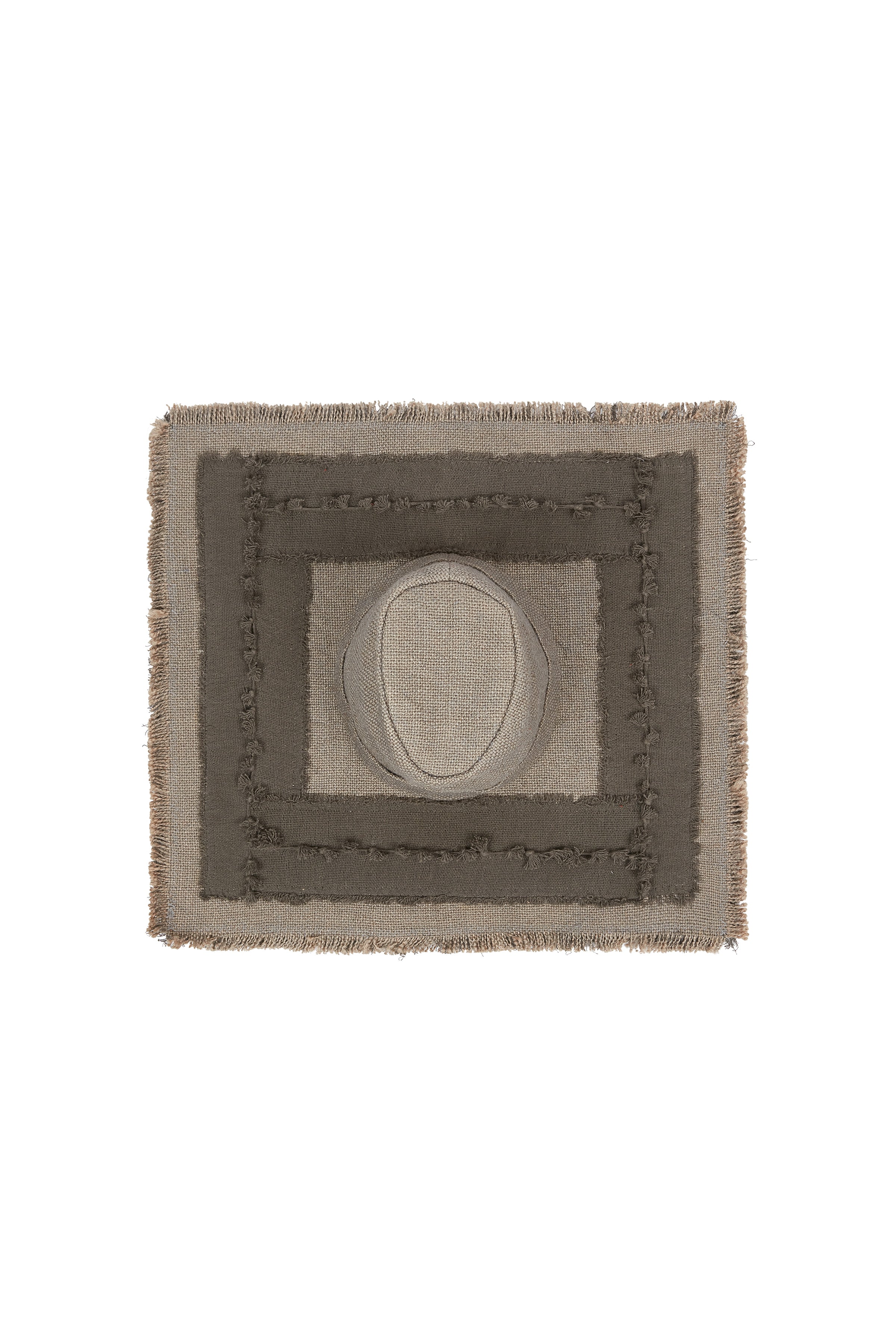 Yoso Hat Cotton Jute - Iron / Volcanic Grey