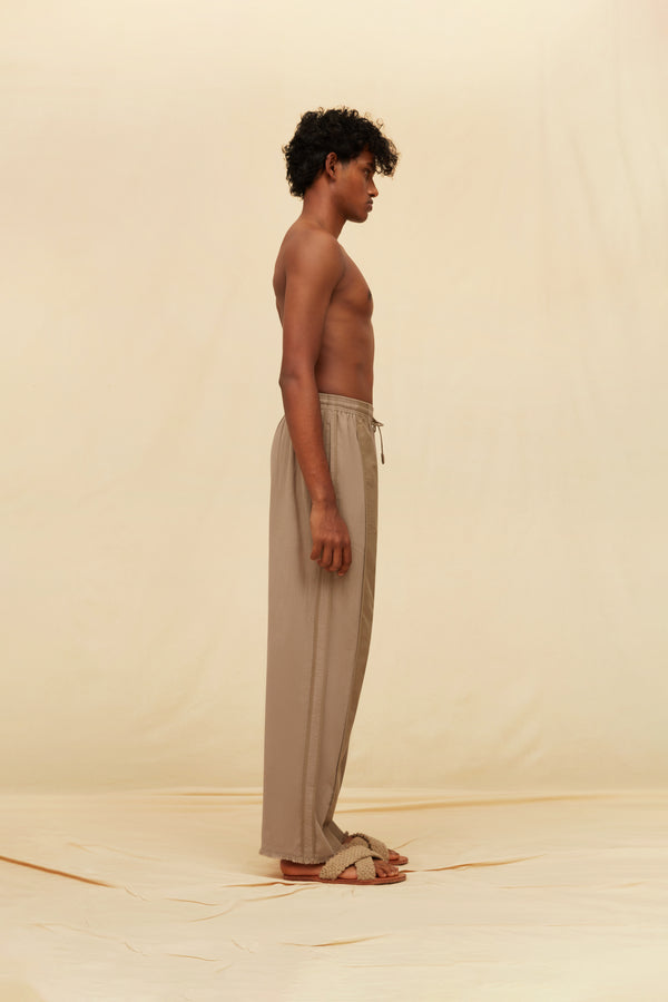 Zhen Pants Cotton Voile - Ash