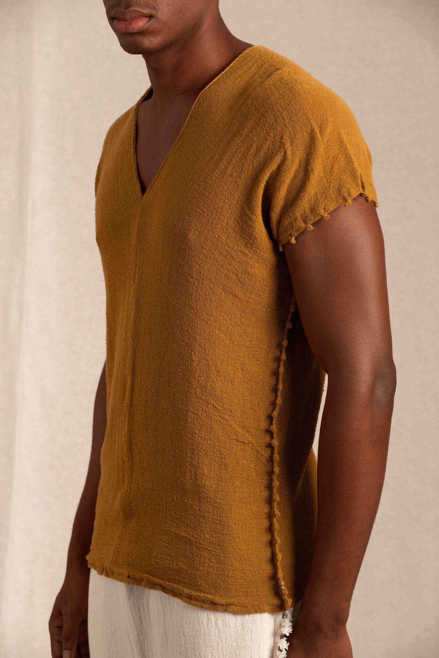 ACOATL SHIRT - TOBACCO