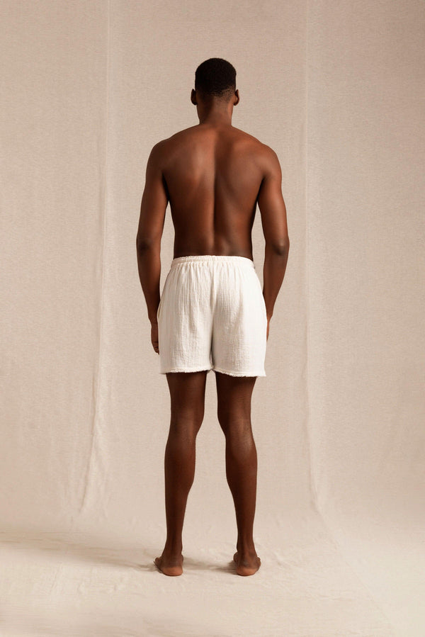 Balam Ku Shorts Cotton Jute - Natural