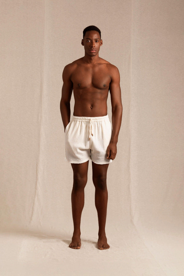 Balam Ku Shorts Cotton Jute - Natural