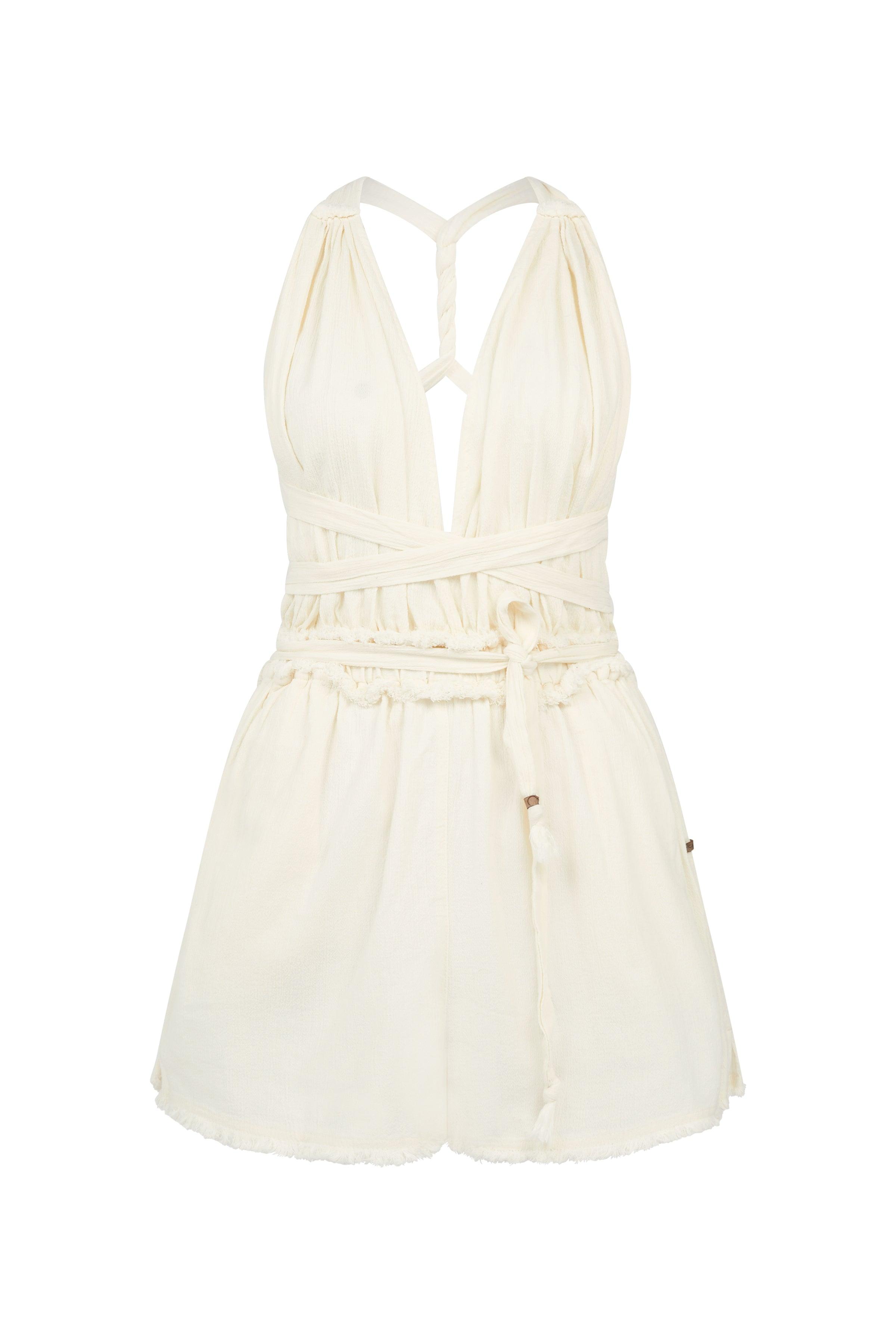 BEKECH JUMPSUIT - NATURAL