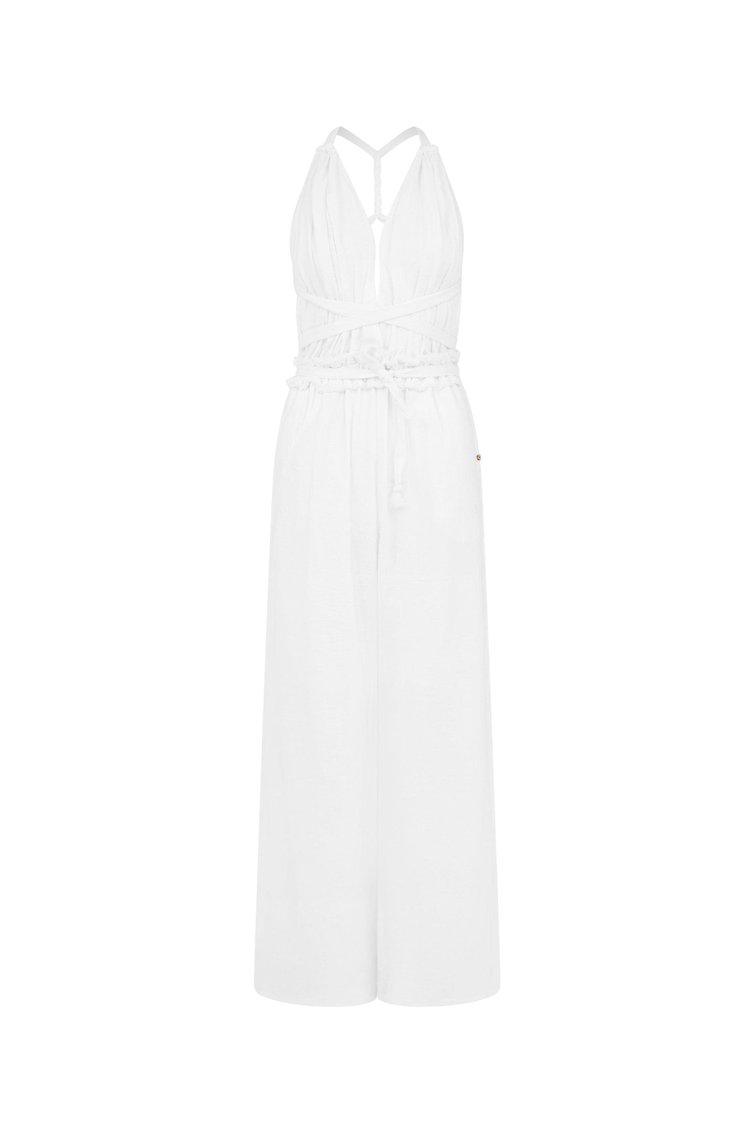 BIHAN JUMPSUIT - WHITE Product Image