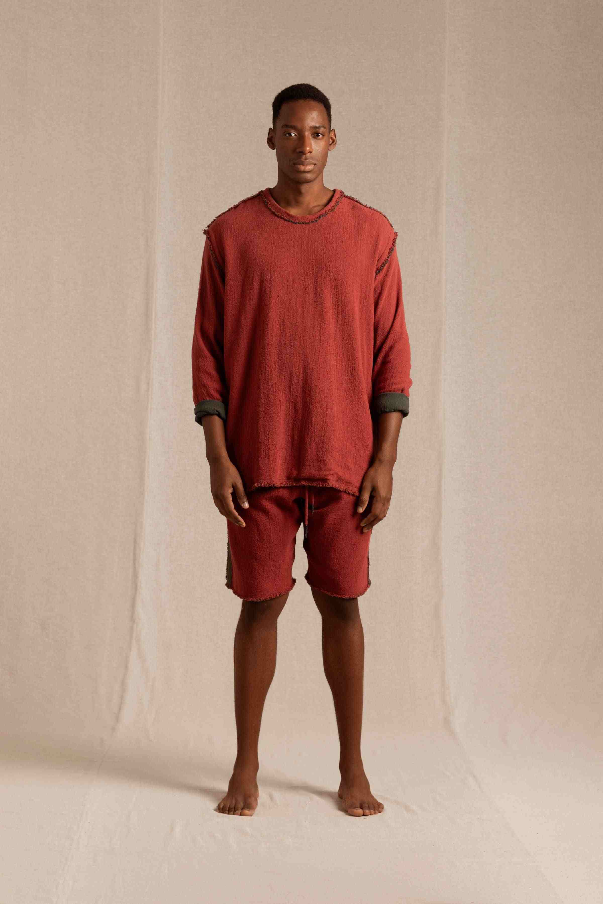 Kaxin Shorts Cotton Jute - Kaoba / Slate