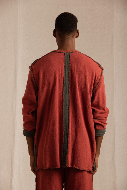 CHAVI SHIRT - KAOBA / SLATE BLACK