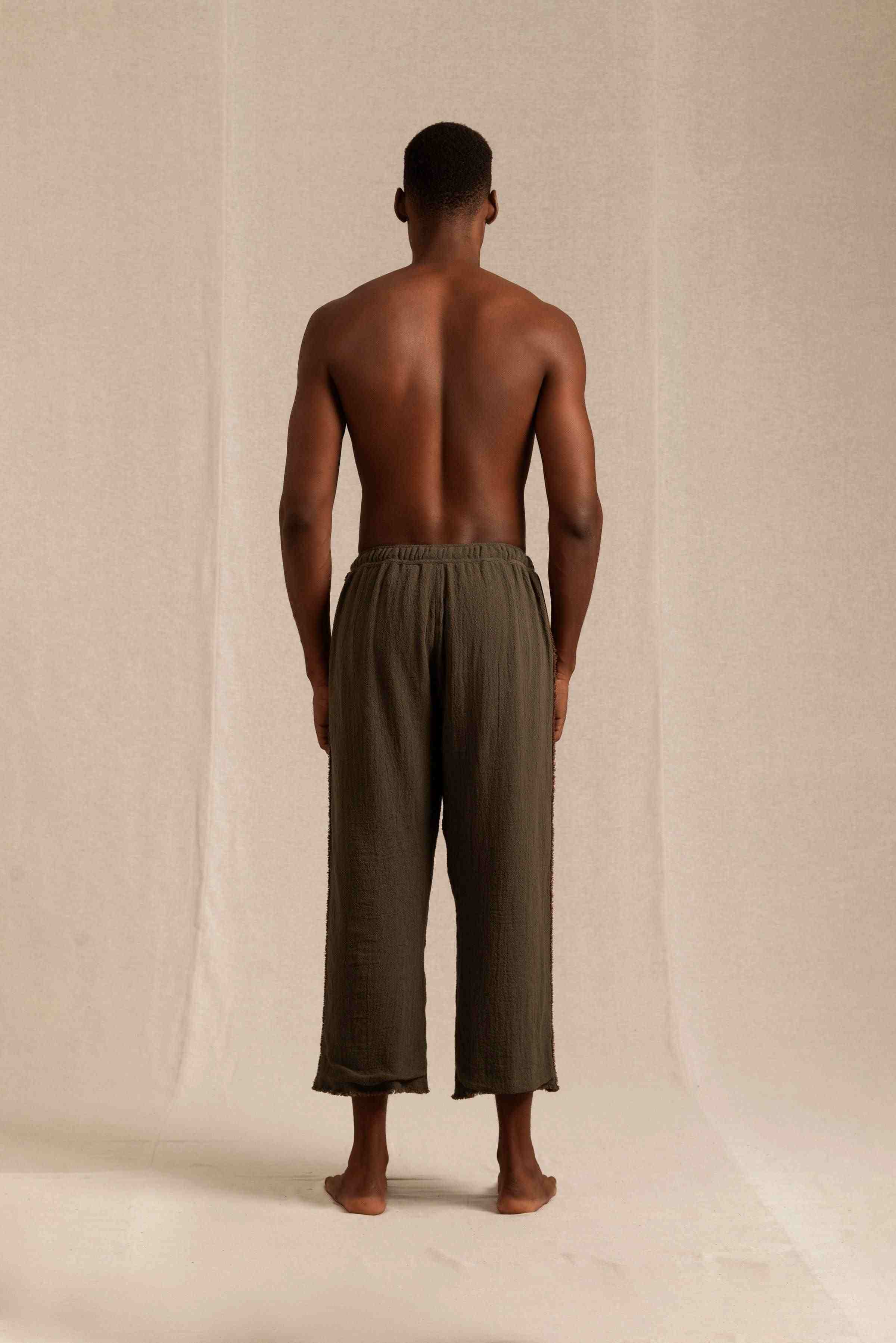 Chayika Pants Cotton Jute - Slate / Kaoba