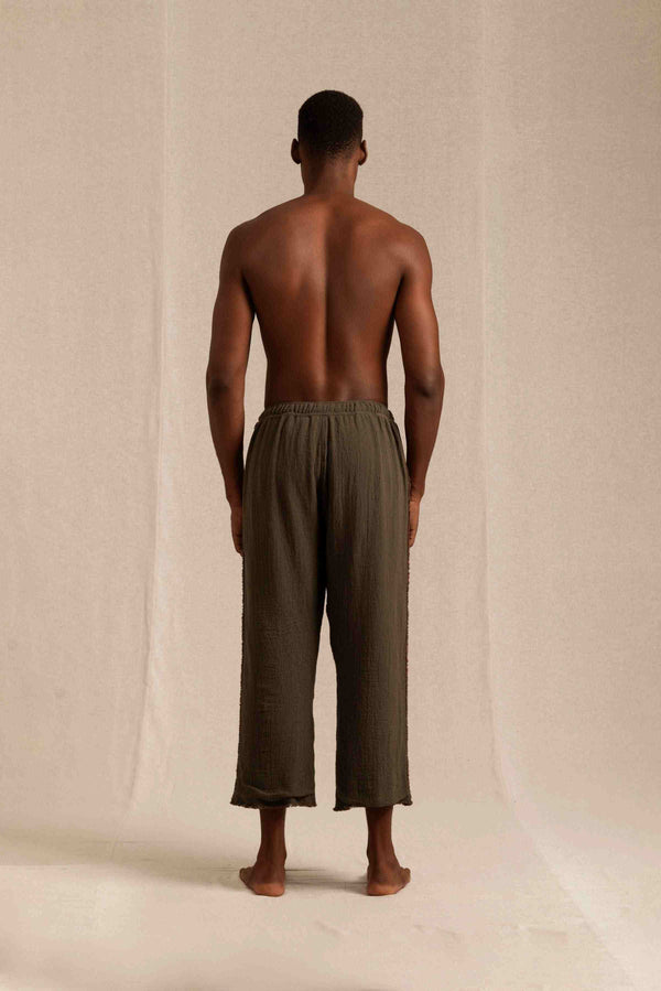 Chayika Pants Cotton Jute - Slate / Kaoba