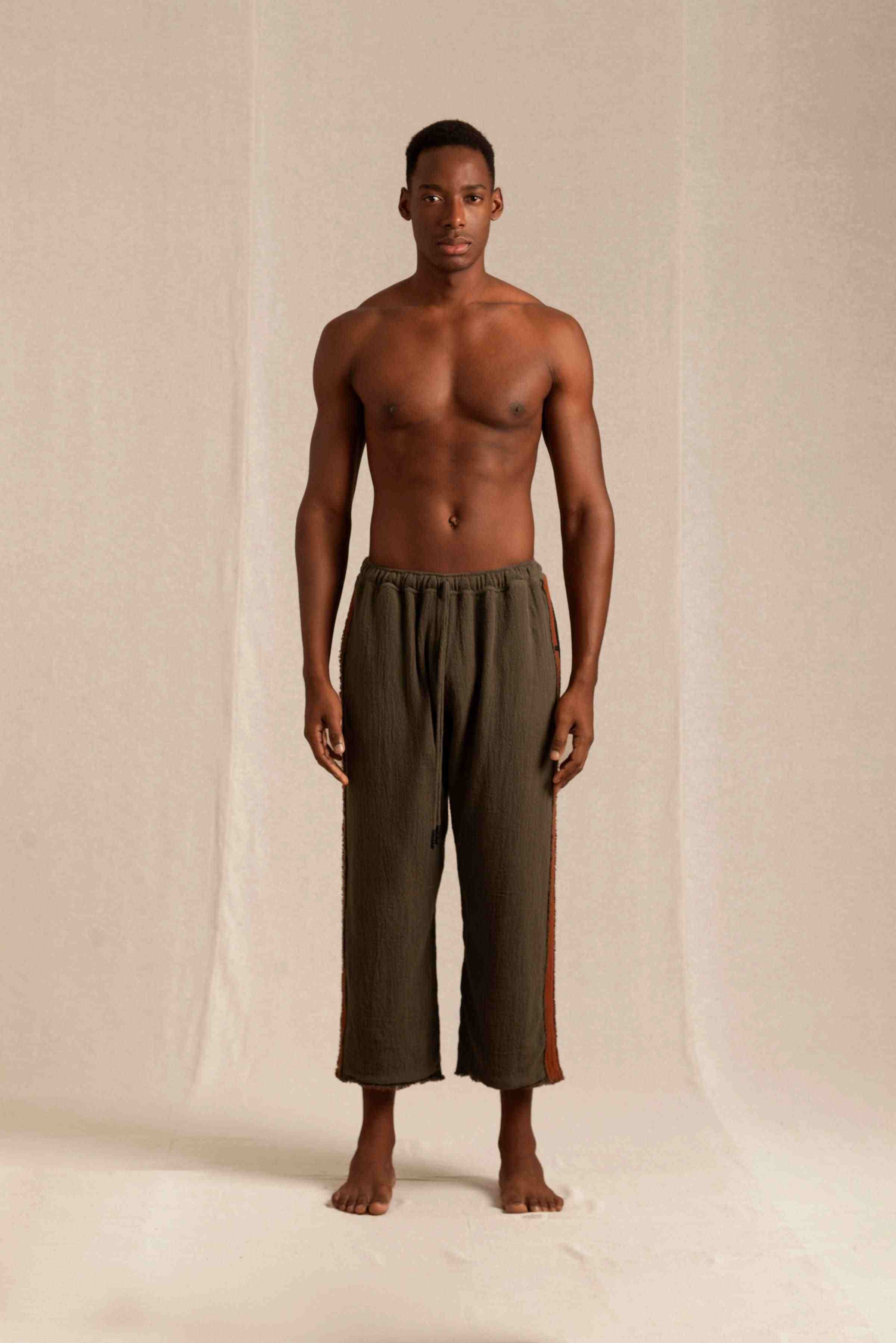 Chayika Pants Cotton Jute - Slate / Kaoba