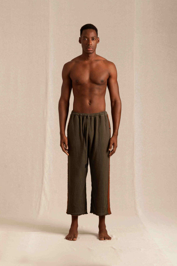 Chayika Pants Cotton Jute - Slate / Kaoba