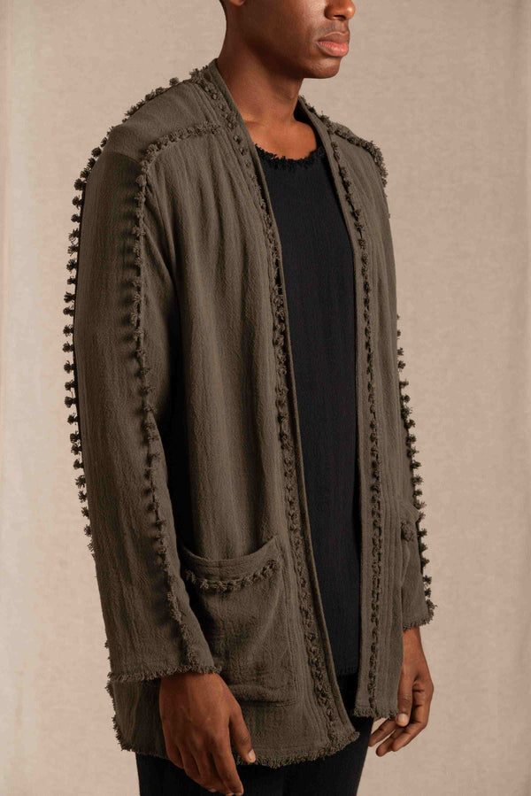 Chuum Vest Cotton Jute - Slate Black